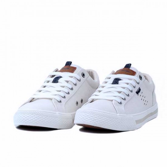 Ανδρικό Sneaker Wrangler Clay WM31050A Σπασμένο Λευκό