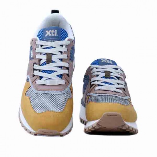 Ανδρικό Sneaker Xti 141344 Κίτρινο/Μπλε